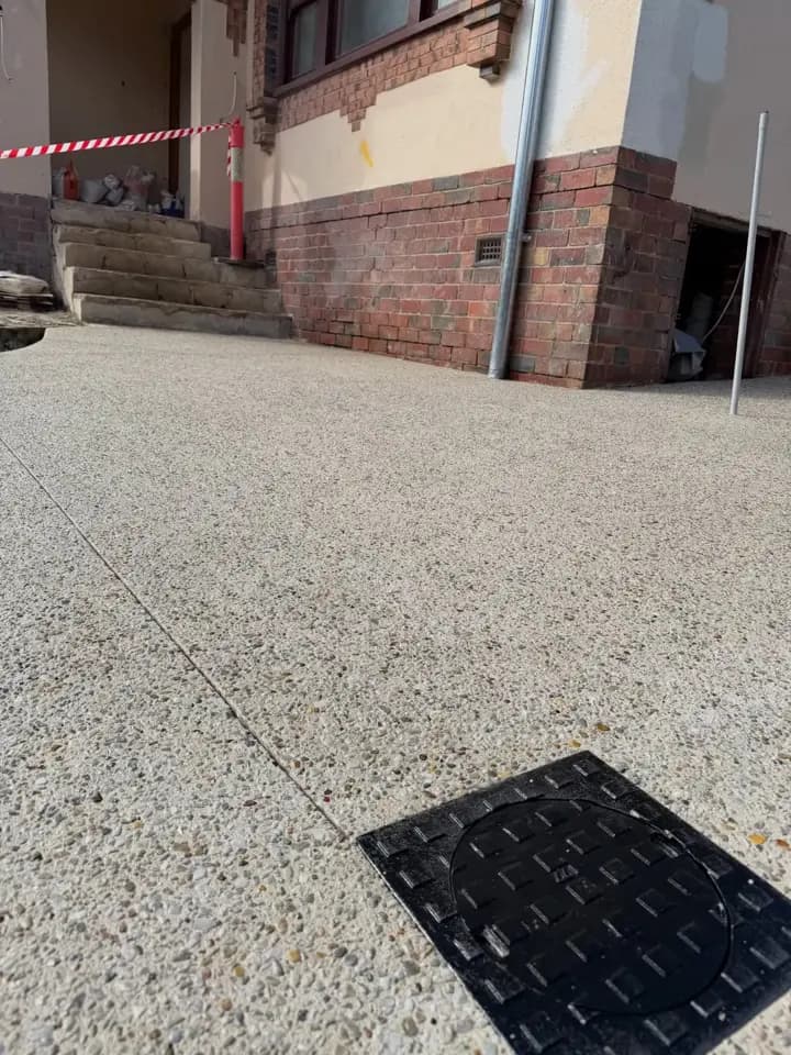 Recent concrete driveway project by Complete Concrete & Mini Excavations