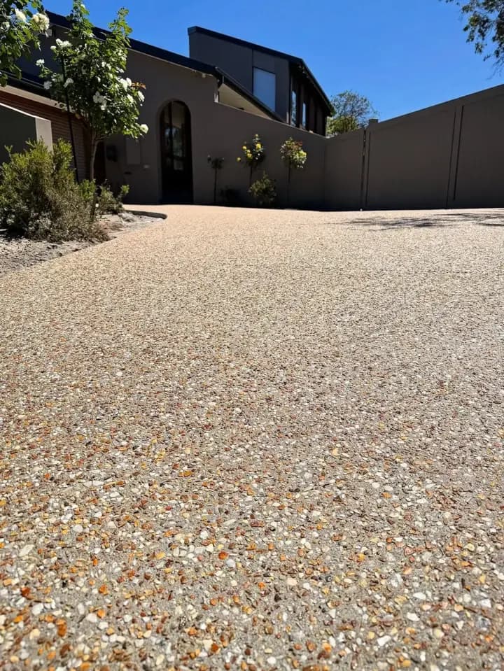Recent concrete driveway project by Complete Concrete & Mini Excavations